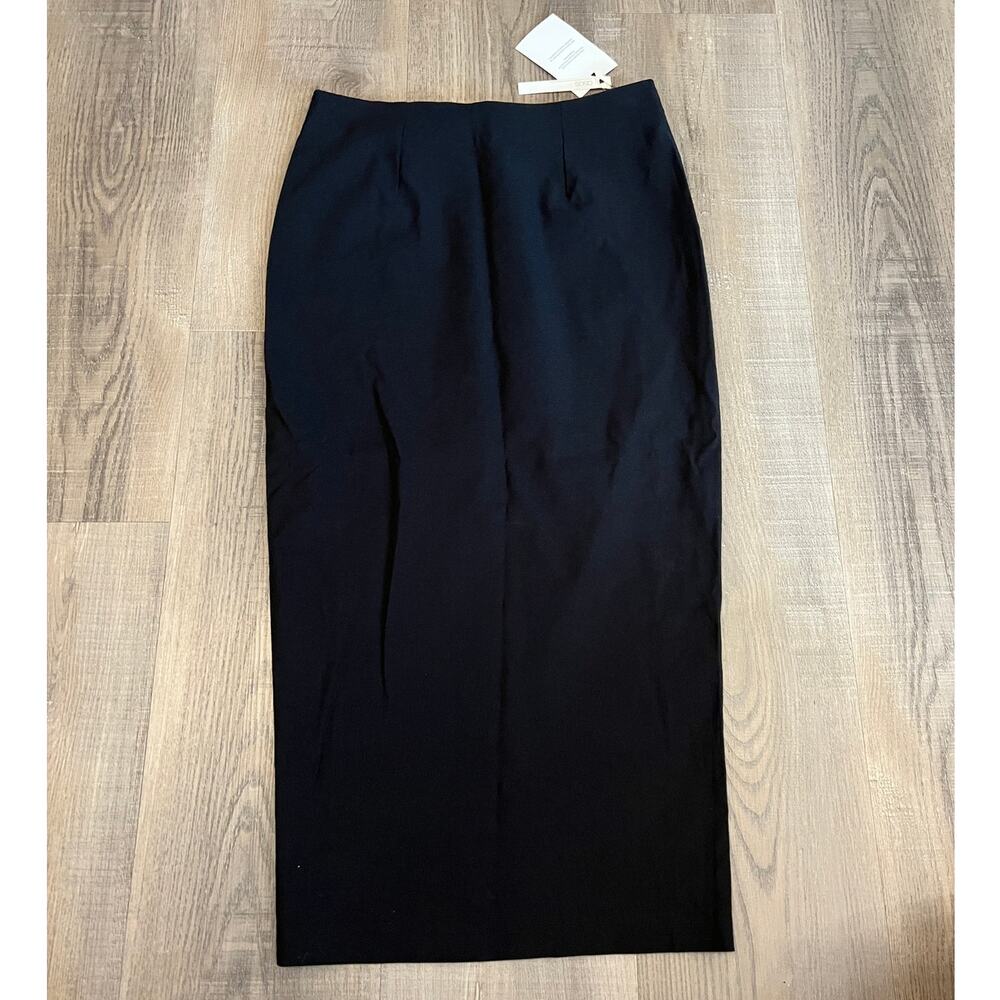 NWT ASOS Black Dark Academia Office Pencil Skirt